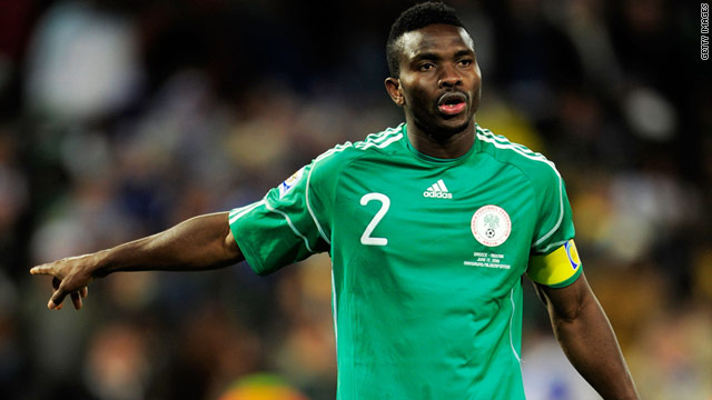 Nigeria needed a late equalizing goal from defender Joseph Yobo to earn a 2-2 draw in Ethiopia.