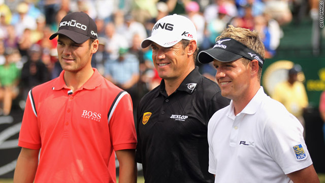 The top three players in the world Martin Kaymer, Lee Westwood and Luke Donald were paired for the first round at Doral.