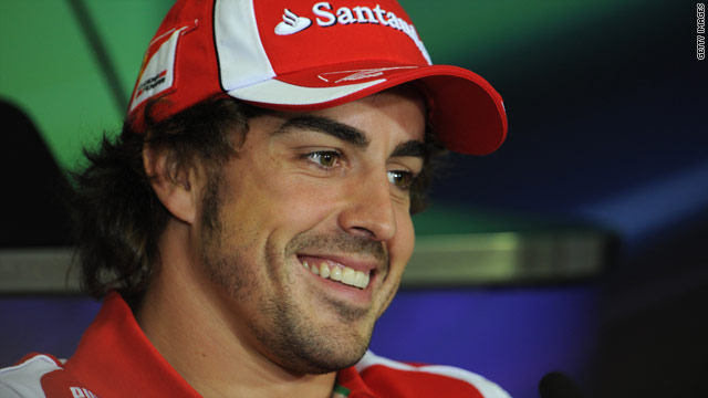 Fernando Alonso says he wants to finish his Formula One career with Italian team Ferrari.