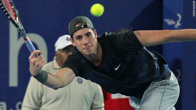 John Isner, pictured, and Nicolas Mahut will always be remembered for their 11-hour Wimbledon battle.