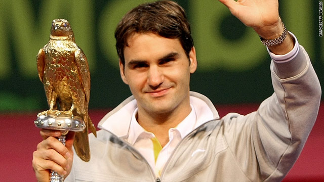Roger Federer is fourth on the all-time list of title-winners, with three more trophies than American legend Pete Sampras.