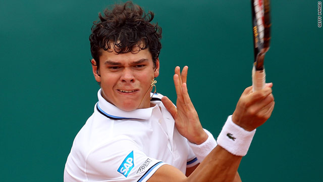Big-serving Milos Raonic is hoping to follow up his success on the hard-court circuit as the tennis season moves to clay.