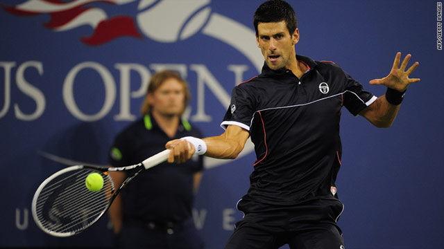 Novak Djokovic was in sensational form at Flushing Meadows on Thursday evening.