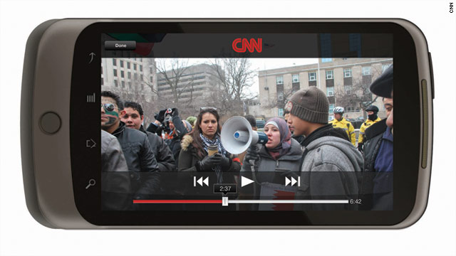 CNN's new Android app