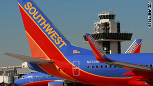 A telecommunications glitch caused delays of less than an hour for some Southwest Airlines flights Tuesday night.