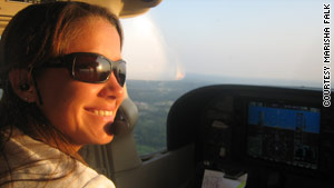 Embry-Riddle Aeronautical University pilot instructor Marisha Falk says NextGen GPS-based technology saved her life.