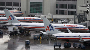 Radiation attributed to medical supplies was detected on an American Airlines plane Wednesday.