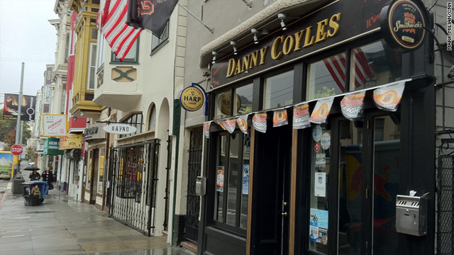 The Lower Haight's restaurants and bars make for a fun night out, including Danny Coyle's.