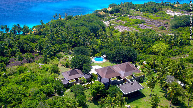 Fregate Island Private is just one of several possibilities for the royal couple's honeymoon in the Seychelles.