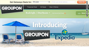 Want to get in on the deals? Sign up at Expedia or at groupon.com/getaways.