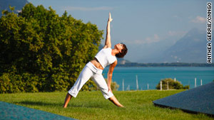 Clinique La Prairie in Switzerland provides relaxing yoga-based massages.