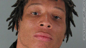 Deshon Marman was arrested Wednesday after a dispute aboard a US Airways flight.