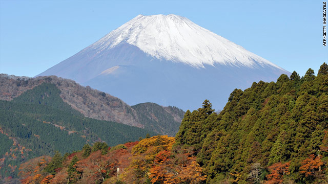 Unless you want to wait in line on the trail, consider climbing Mount Fuji in the off season.