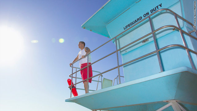 One lifeguard says he and his collegues work harder than people think.