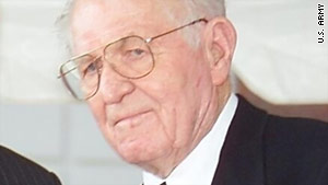 Richard "Dick" Winters died January 2 and was buried after a private funeral Saturday.