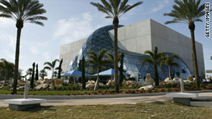 The new Dali Museum in St. Petersburg features 2,140 pieces, including 96 oil paintings.