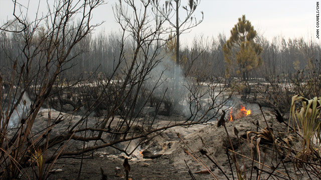 Wildfires have burned more than 17,000 acres in Central Florida.