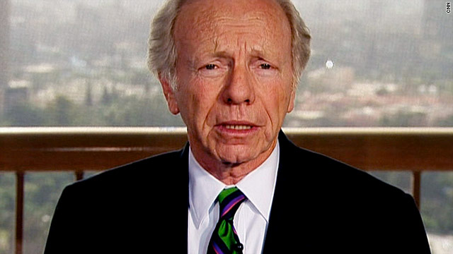 Sen. Joe Lieberman, I-Connecticut, supports enacting a no-fly zone above Libya and arming the opposition.