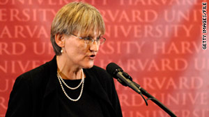 Harvard President Drew Faust will sign an agreement Friday to bring ROTC back to the school's campus.
