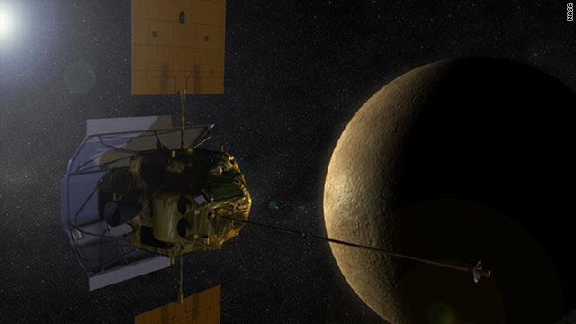 It took the Messenger spacecraft more than 6 years to make the 4.9-billion-mile trip to Mercury.