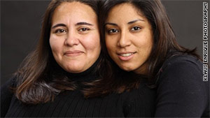 Monica Alcota, left, of Argentina and Cristina Ojeda, a U.S. citizen, were married in Connecticut last year.