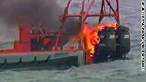 A target vessel was disabled during the test of a high-energy laser off the coast of California.