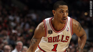 Derrick rose bulls store number