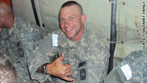 Cpl. Andrew Wilfahrt was just two days from leave from the Afghanistan theater when he was killed.