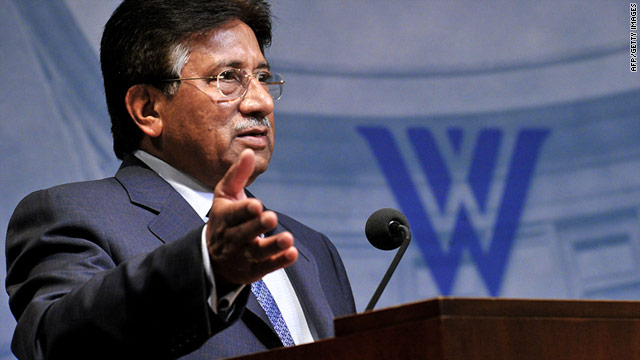 Former Pakistan President Pervez Musharraf denies knowing that Osama bin Laden was hiding in Pakistan.