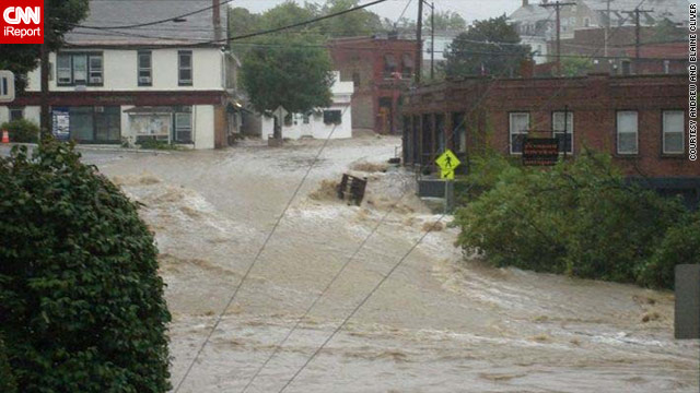 Vermont suffered its worst flooding since 1927, officials said.