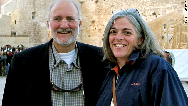 Alan Gross, left, pictured here with his wife Judy Gross, is incarcerated in Cuba.