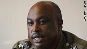 Police spokesman Eric Kiraithe said three officers were suspended amid claims that they killed three unarmed men.