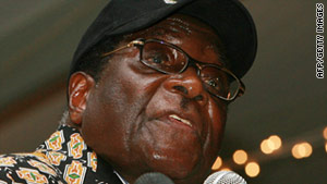 A planned protest against Zimbabwe President Robert Mugabe failed to take place Tuesday.
