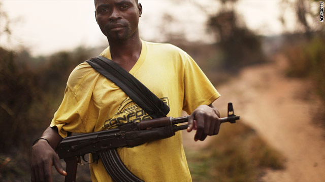 A Sudanese Peoples Liberation Army (SPLA) member in January: An SPLA spokesman says militias have carried out attacks.