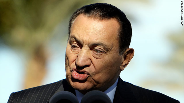 Mubarak (pictured in 2008) had back surgery in Germany in 2004, and returned there in 2010 to have his gall bladder removed.