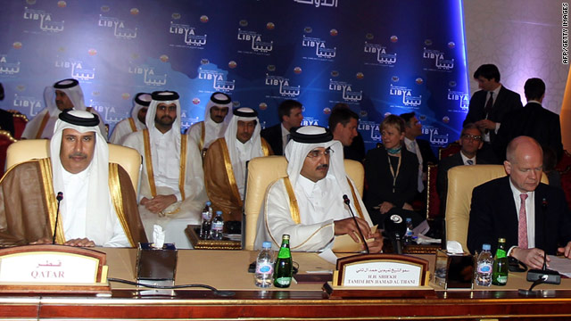 Delegates from Arab and African nations, as well as NATO, met at a summit in Qatar on Wednesday.