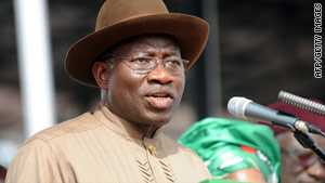 Goodluck Jonathan's election as president was greeted by riots in cities across northern Nigeria.
