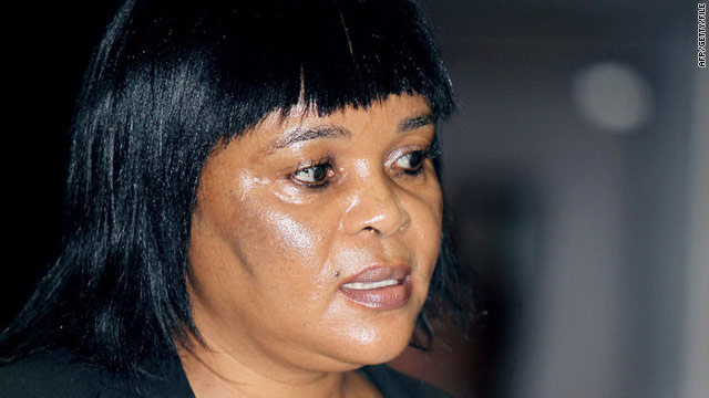 Cheryl Cwele (pictured in 2010) is married to Siyabonga Cwele, the South African minister of state security.