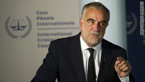 Luis Moreno-Ocampo is the chief prosecutor of the International Criminal Court.