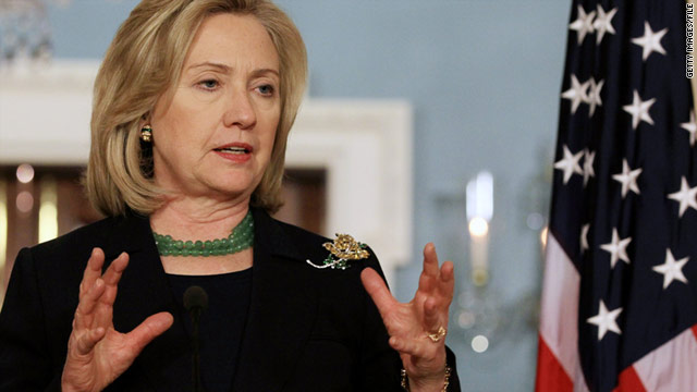 Secretary of State Hillary Clinton will visit three countries during her weeklong trip to Africa.