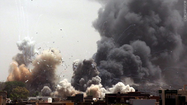 NATO has stepped up its bombing campaign against key targets in Libya's capital in recent days.