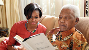 First lady Michelle Obama is on her second official visit to the African continent.