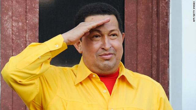 Hugo Chavez has demanded respect and protection for his country's ambassador and embassy staff in Libya.  
