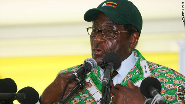 Robert Mugabe's Zanu PF party has dismissed a "confidential" cable released by WikiLeaks as false.