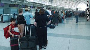 The United Airlines flight landed without incident at Toronto's Pearson International Airport, pictured.