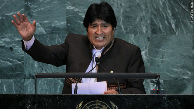 Bolivian President Evo Morales replaced his production, environment and energy ministers.