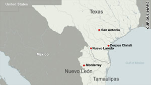 Nuevo Laredo is one of the battlegrounds that is being contested by rival drug cartels.