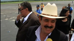The return of former Honduran President Manuel Zelaya allowed the country to rejoin the OAS.