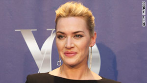 Actress Kate Winslet and her family were among those in Richard Branson's home when lightning set it ablaze.