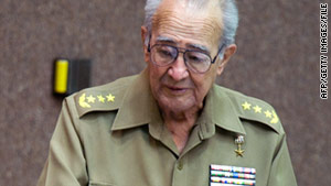 Cuba's defense minister, Julio Casa Regueiro, 75, died suddenly on Saturday from a heart attack.